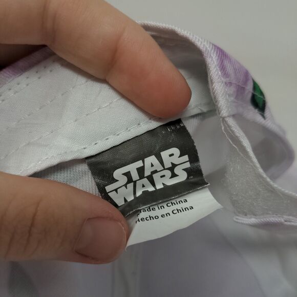 Baby Yoda Grogu Strapback Hat Multicolor One Size Tie Dye Star Wars - Picture 7 of 9